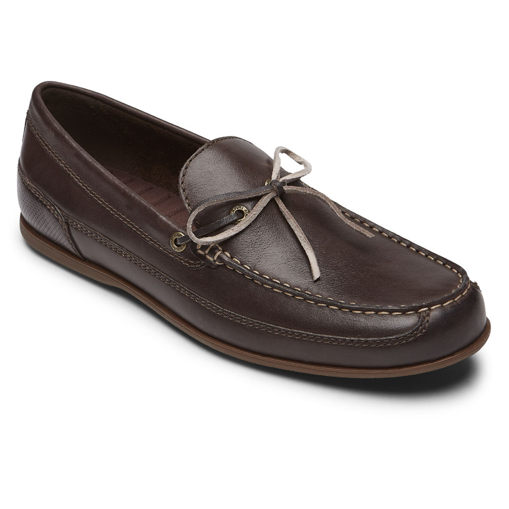 Rockport Loafers Herre Brune - Malcom Tie - GLNK54237